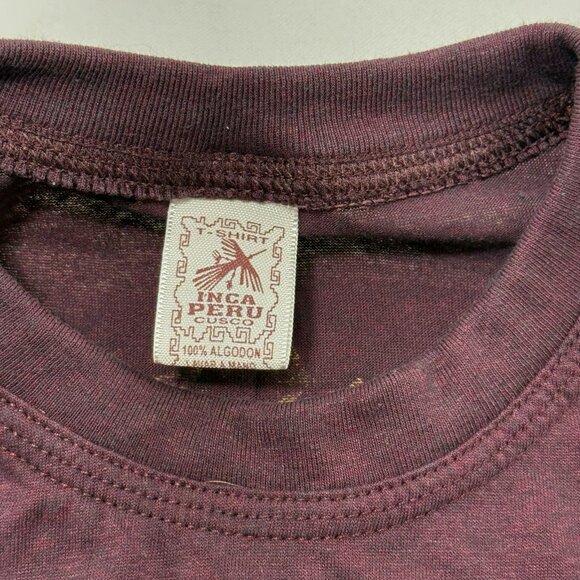 Inca Machu Picchu Cusco Peru Llamas Beatles TShirt Women Size S Souvenir Trip - Picture 5 of 10